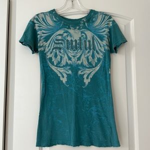 Sinful T shirt. Size Small
